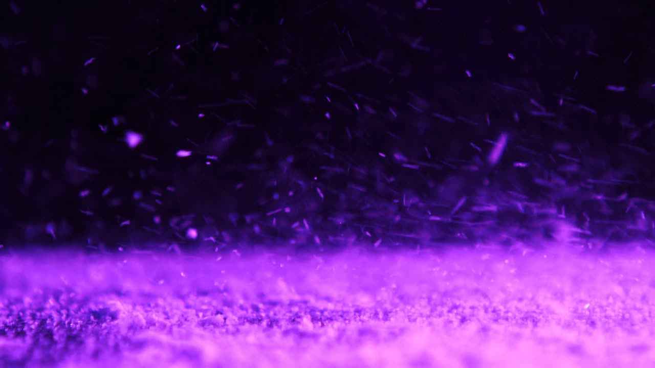 nieve artificial en el suelo 4k