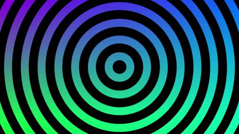 patrón abstracto de círculos con fondo colorido y animación de bucle sin costuras. fondo abstracto para presentación de negocios. bucle sin cuerdas, renderización 4k, 3d.