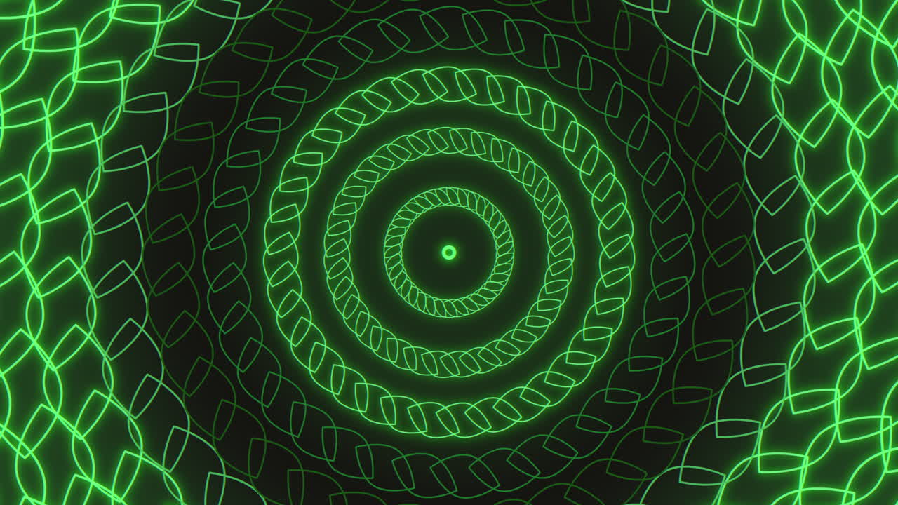 patrón de línea verde futurista elemento de diseño cyberpunk