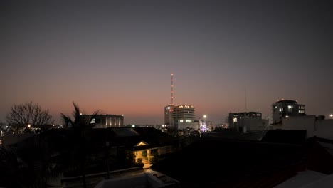 Timelapse-of-downtown-Veracruz,-Mexico