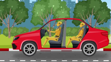 car ride with unexpected engine trouble