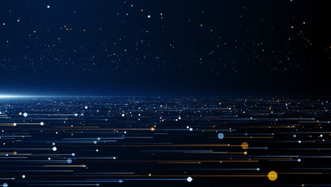 파란색 오렌지 이벤트 게임 트레일러 제목 영화 콘서트 무대 배경 루프