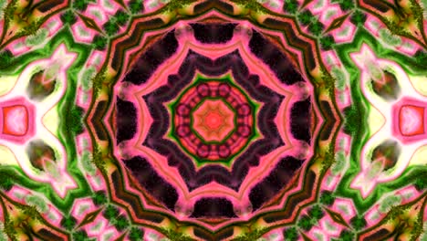 movimiento de fondo de kaleidoscopio abstractamente colorido