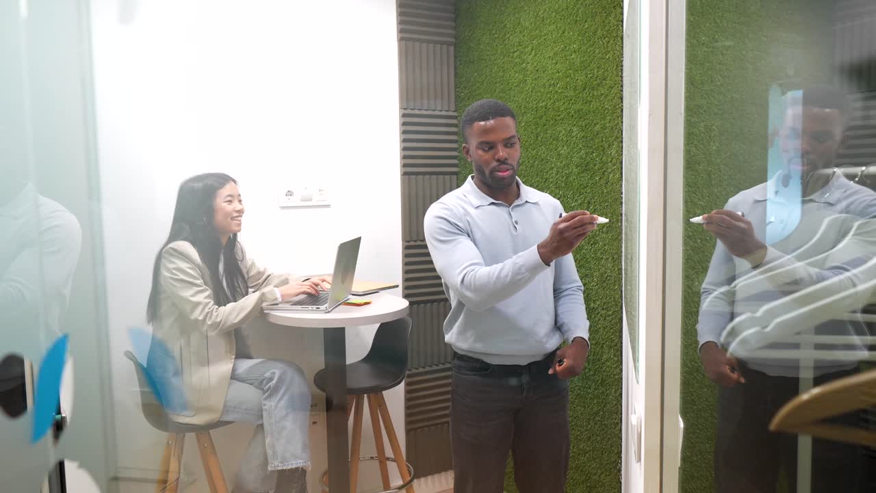 Office Meeting and Presentation