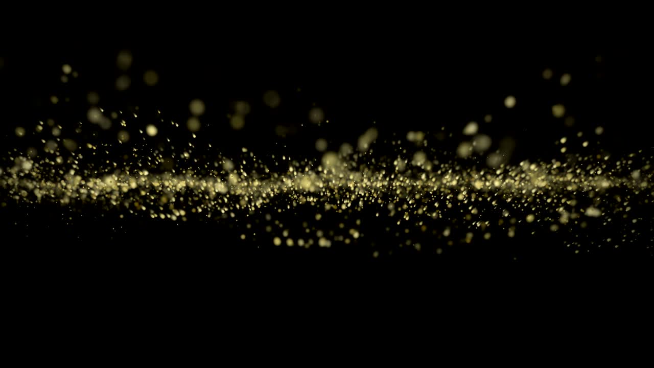 금색 크리스마스 빛 반이는 파동 배경