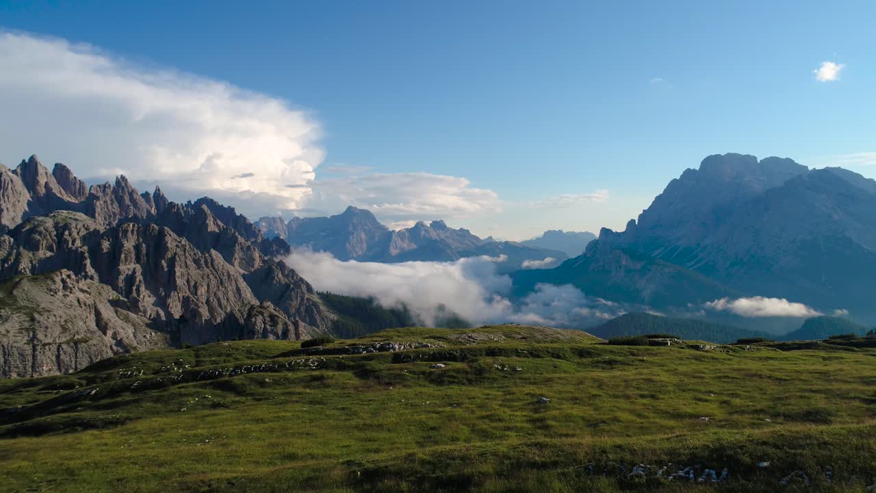 parco naturale nazionale tre cime nelle alpi dolomitiche, splendida natura italiana.