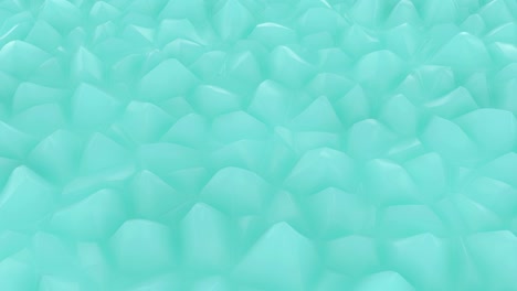 fondo abstracto de bucle 3d que consta de cristales de plástico de colores pastel. perfectamente adecuado para su proyecto como un fondo de moda.