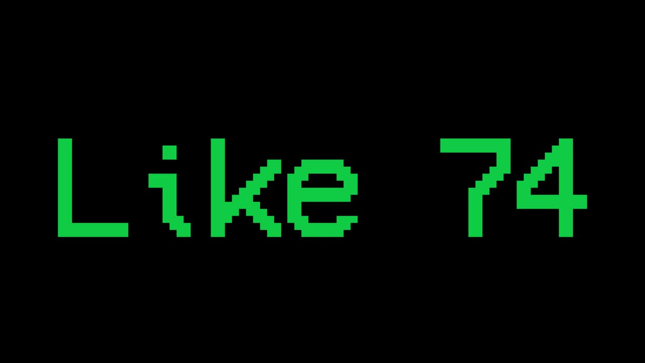 Like rising from 0 to 100 - Digital counter number 0-100 - Loading progress bar with percentage - 0-100 Like - Count up From 100 to 0