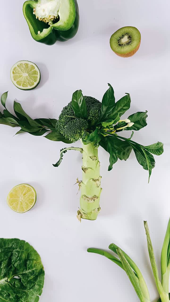 Green Vegetables Arrangement