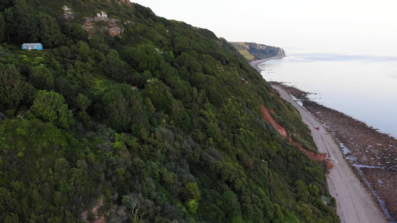 antena más allá de la costa verde en littlecombe shoot en east devon
