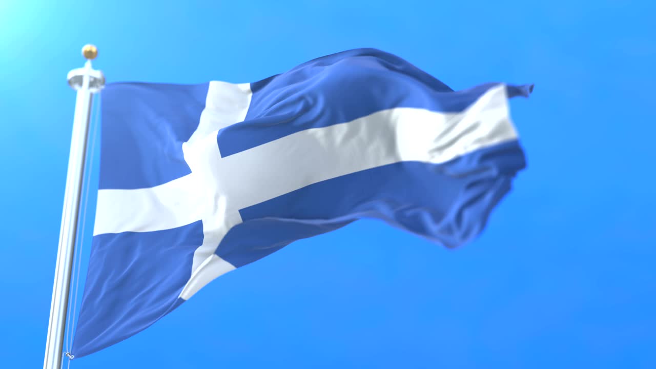 스코틀랜드의 스코틀랜드 서바르틱 제도 틀랜드의 발.