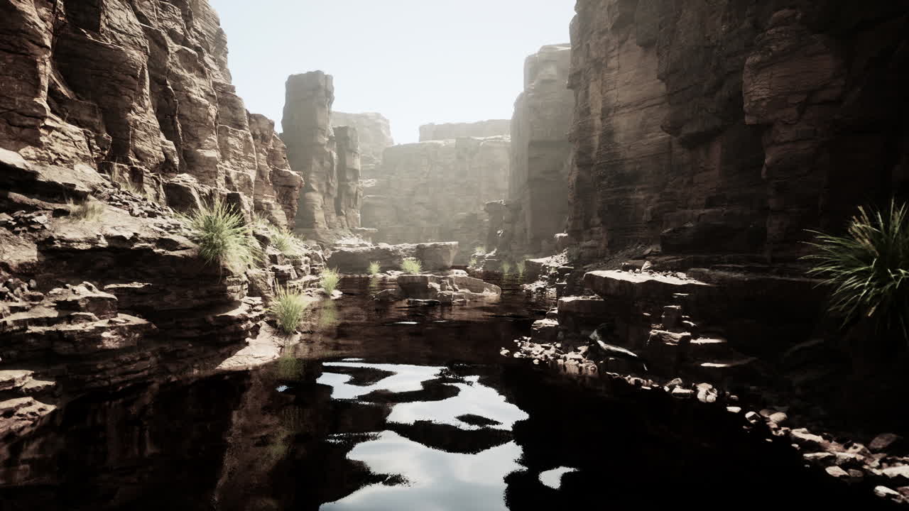 el río del cañón sereno