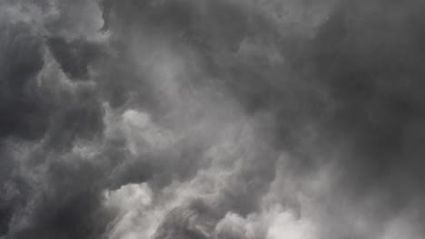 POV-of-a-thunderstorm-over-a-gray-sky