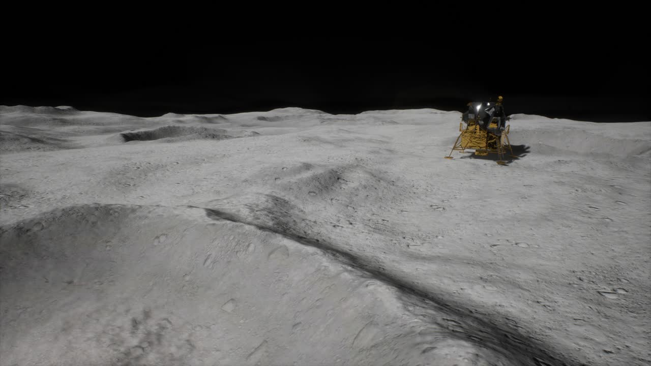 lunar landing mission on the Moon