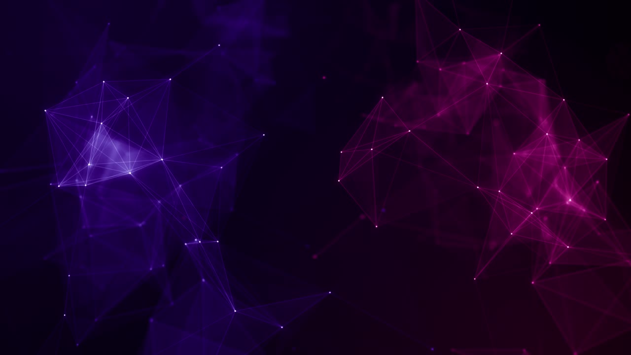 Plexus abstract network white technology science background loop