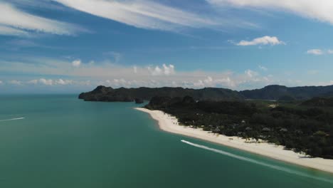 Cinematic-drone-shot-of-a-tropical-island