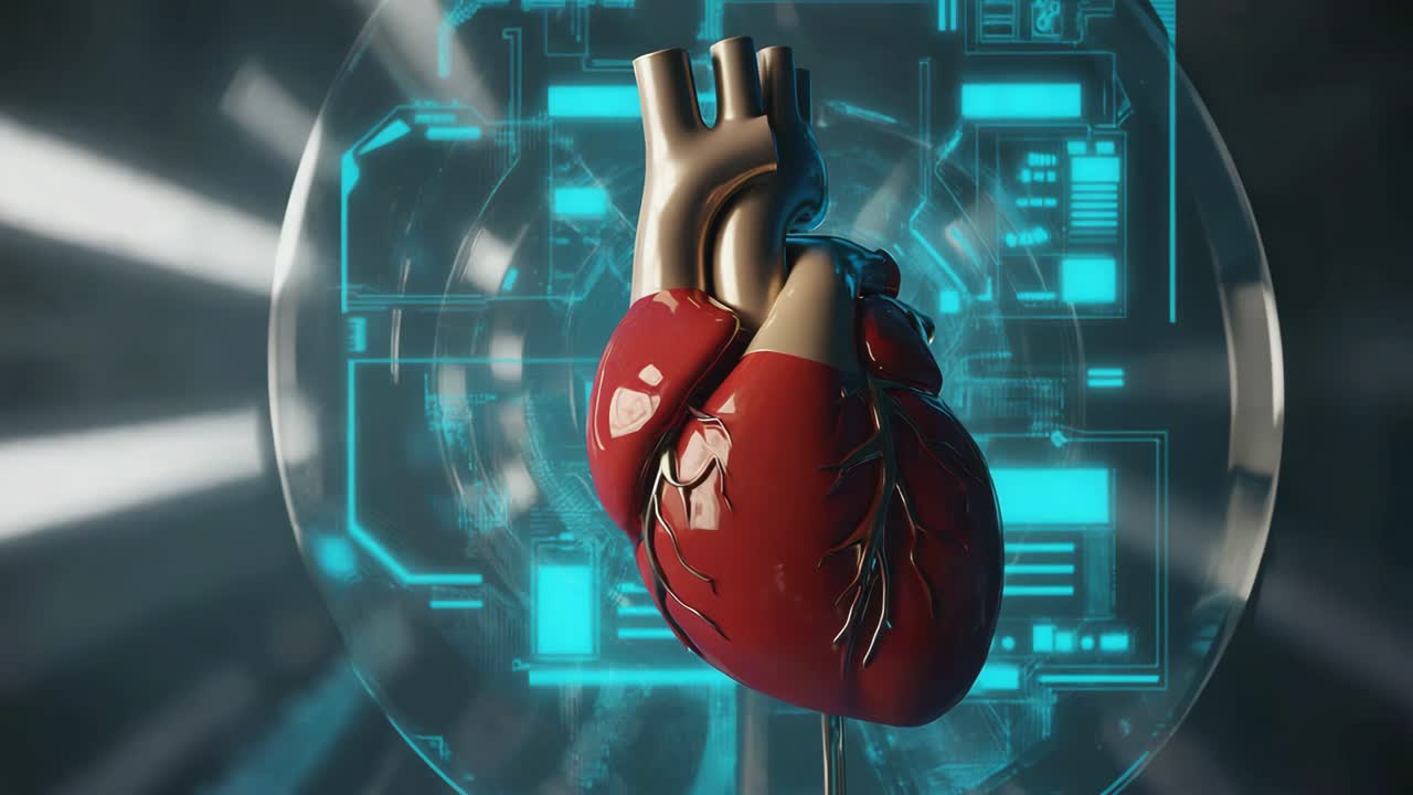 3D Human Heart Model with Digital Interface