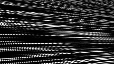animación de puntos línea cibernética gráficos de movimiento