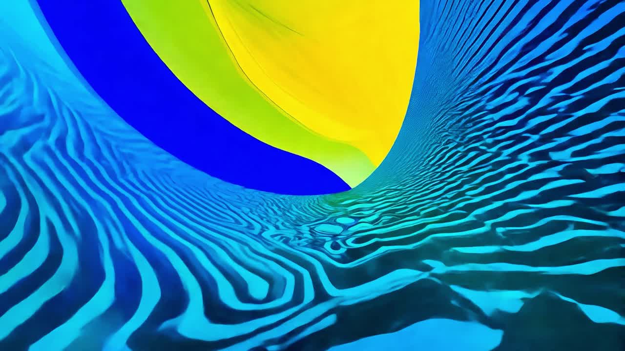 추상적인 다채로운 회전 패턴