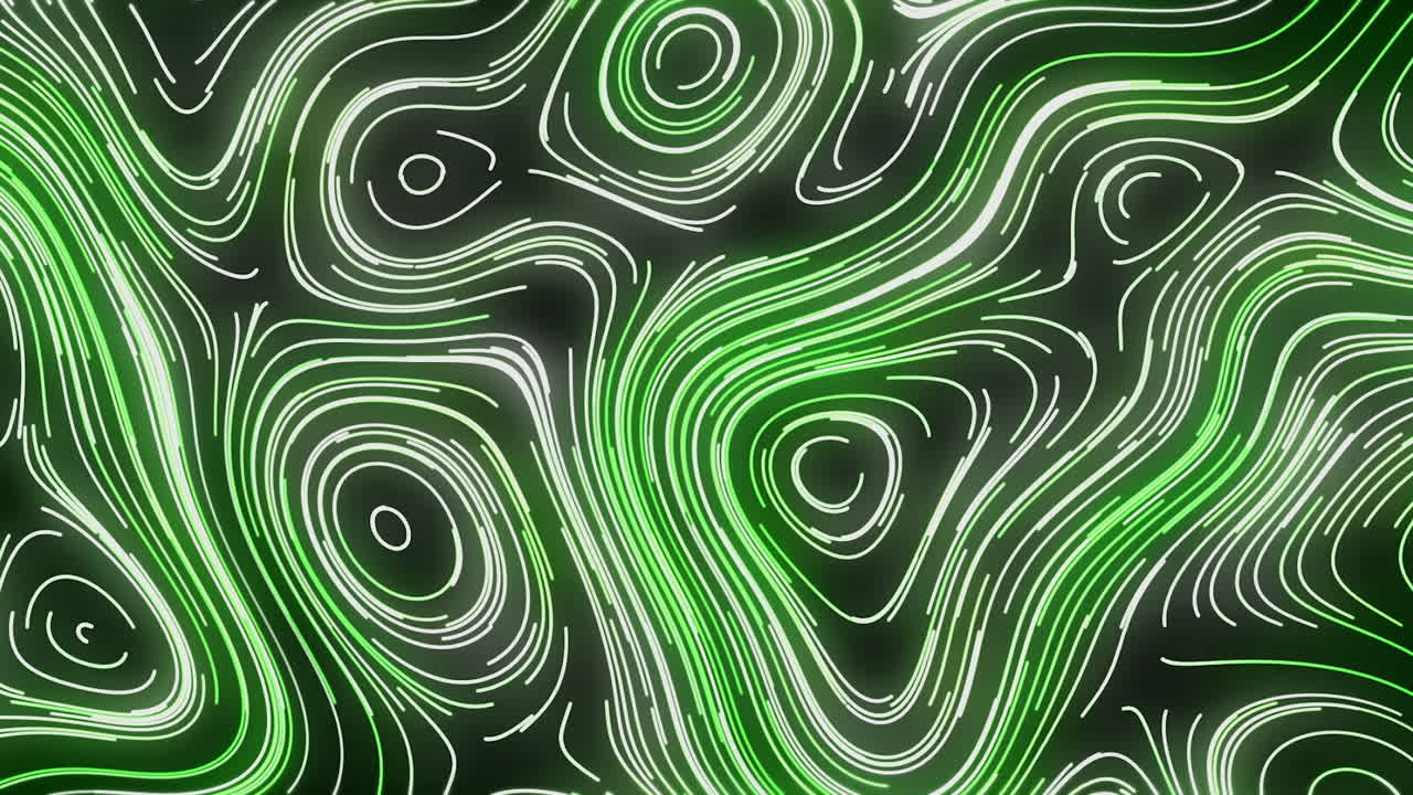 patrón de línea verde y blanca abstracto