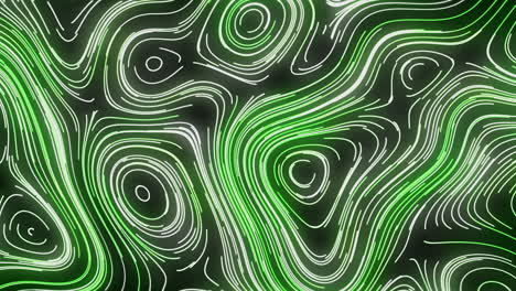 patrón de línea verde y blanca abstracto