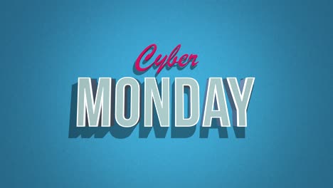 Retro-Cyber-Monday-text-in-80s-style-on-a-blue-grunge-texture