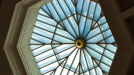 octagonal skylight in state library victoria