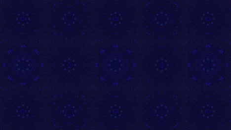 hypnotic kaleidoscopic background with swirling geometric patterns – loopable psychedelic animation in blue and purple