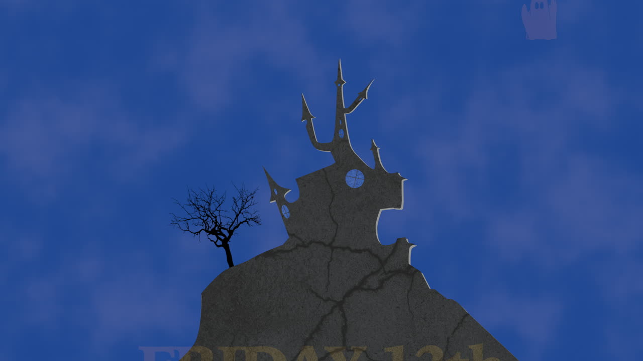 13일 금요일 밤에 성과 유령과 함께