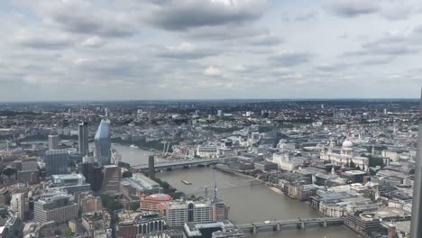 Lapso-De-Tiempo-Aéreo-De-La-Ciudad-De-Londres,-Reino-Unido