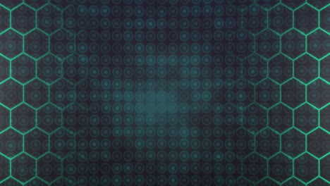 animación de patrón verde neón y fondo brillante
