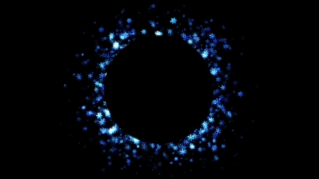 스노우플레이크 스프레이드 배경