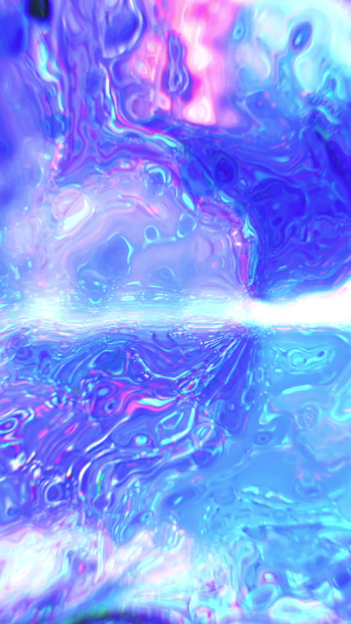 추상적인 사이키델릭 액체 색상