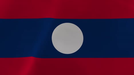 laos waving flag animation 4k moving wallpaper background