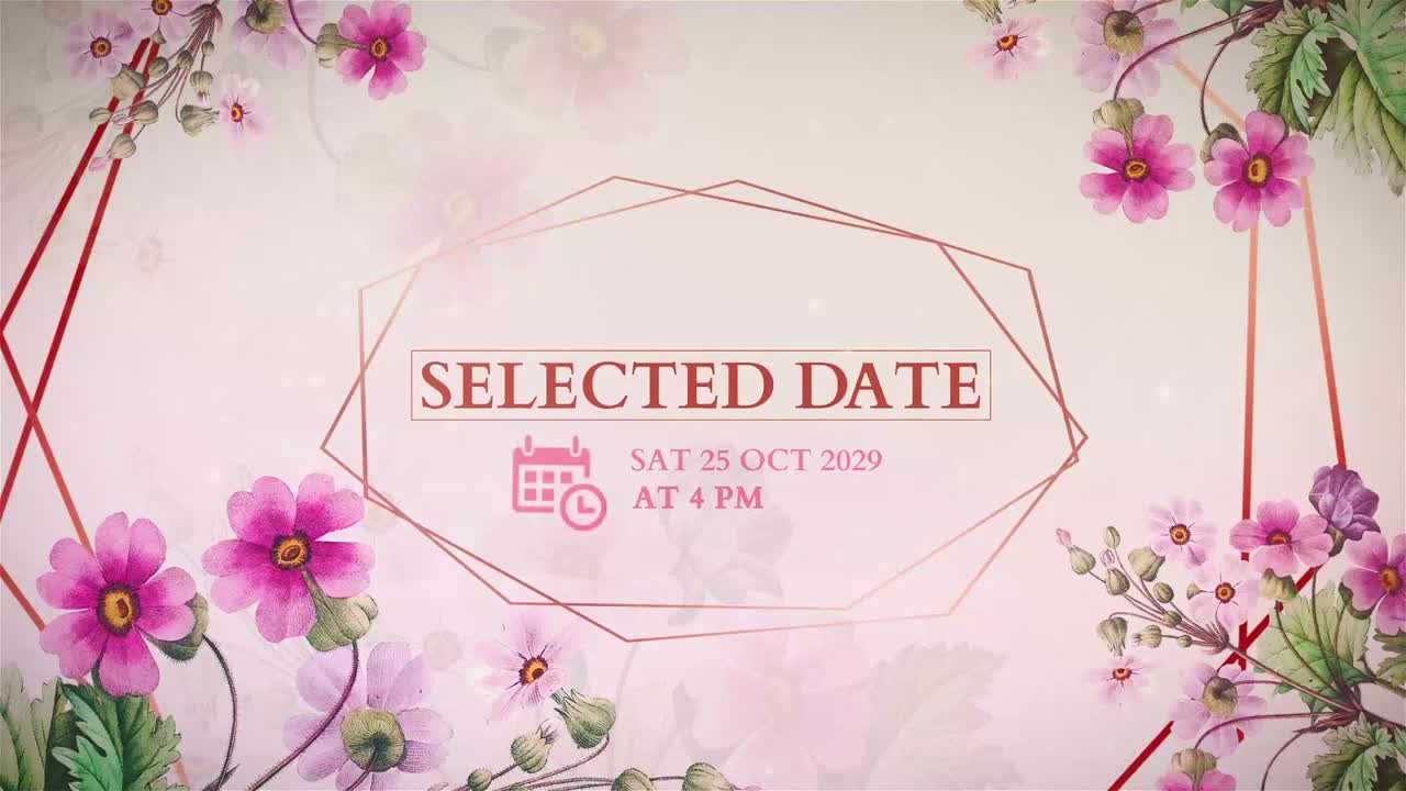 Floral Wedding and Event Invitation Designs