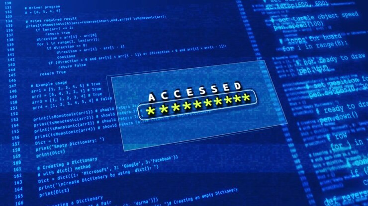 Attention danger glitched background computer virus system hacked error sign malware data breach