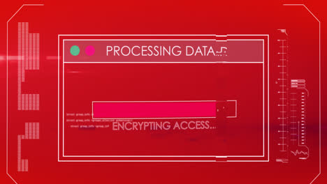 Animation-of-data-processing-on-red-background