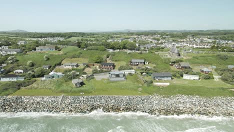 settlements at curtlestown town village in county wicklow, ireland