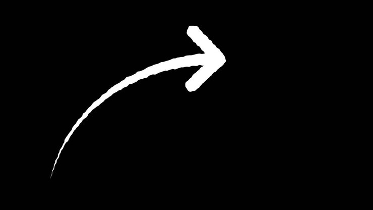 Arrows moving in a synchronized pattern