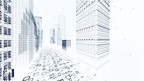 smart city, digital world, global communication network concept. 6g business graph. global business.