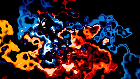 abstract liquid colors