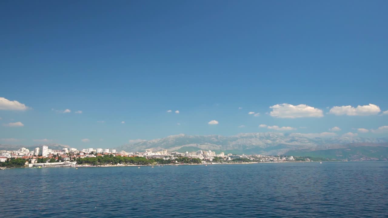 크로아티아의 도시 스플릿 (split) 의 그림