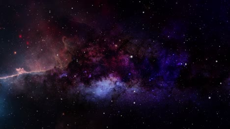 gas and dust in outer space, nebulae