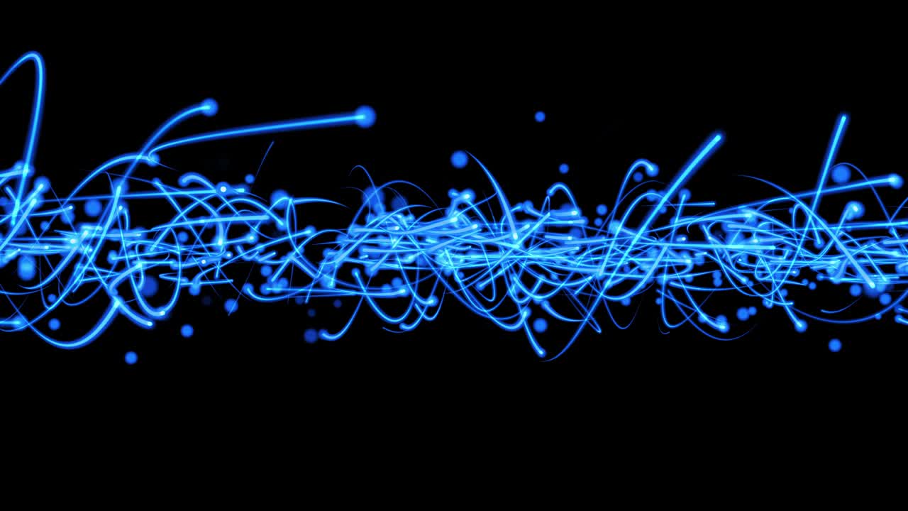 기술 회전 선은 은하 운동 배경에서 빛의 폭발의 미래의 속도입니다.