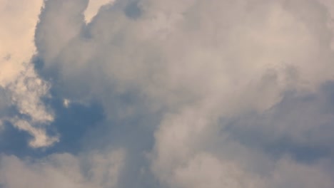 Closeup-of-thick-artificial-vapor-clouds,-dancing-in-the-sky