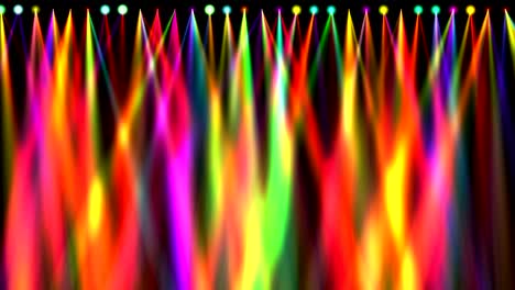 el escenario de luz colorido abstracto 4k