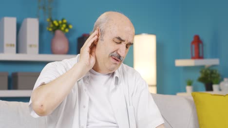 earache. itchy ear problem.