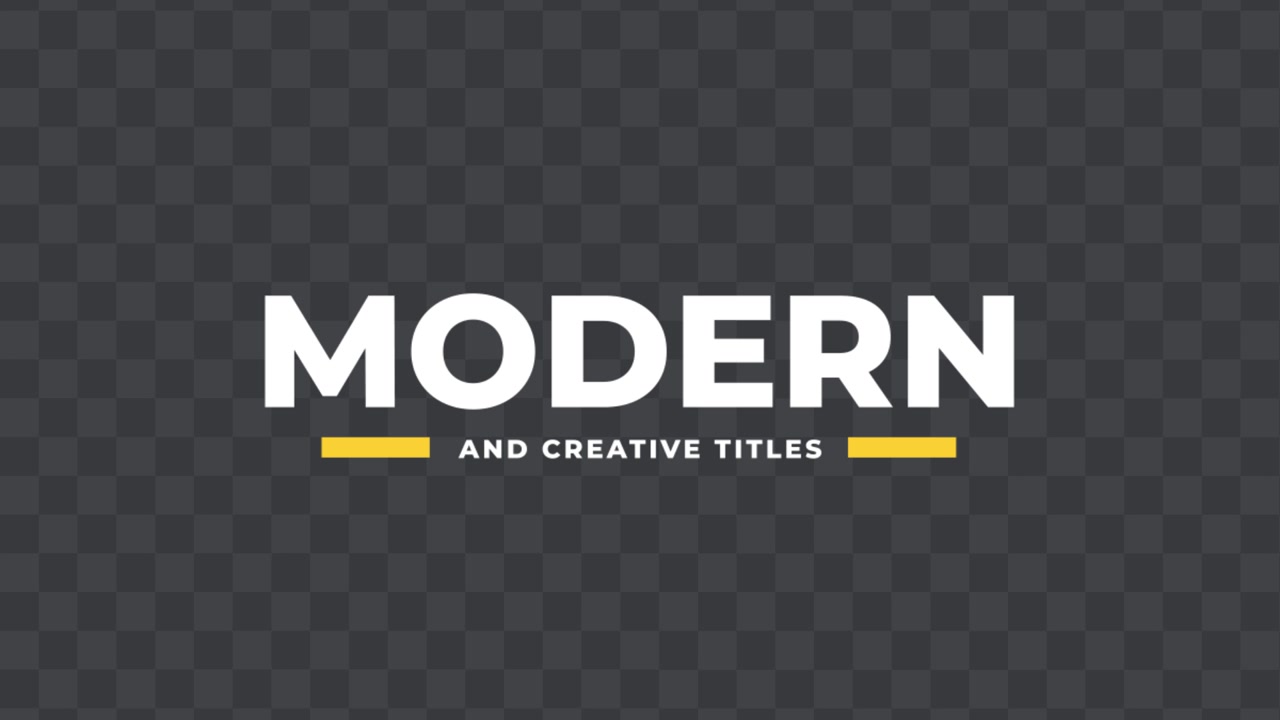 Minimalistiske Titler 08 Adobe After Effects 2023 Opløsning 3840×2160