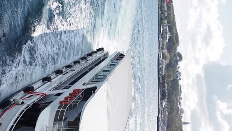 ferry in istanbul strait