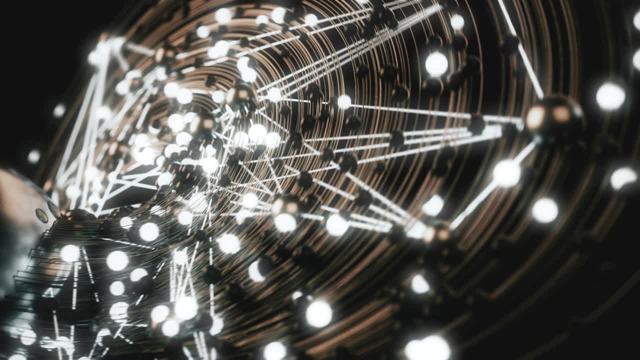 абстрактные сферы и светящиеся сферы.